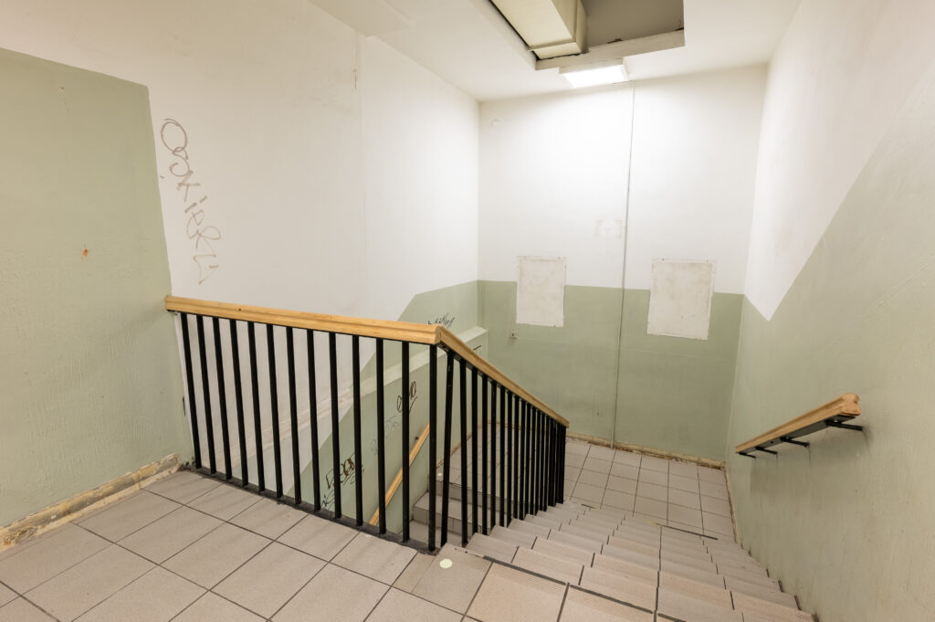 Renovace společných prostor v Obchodním domě Šárka